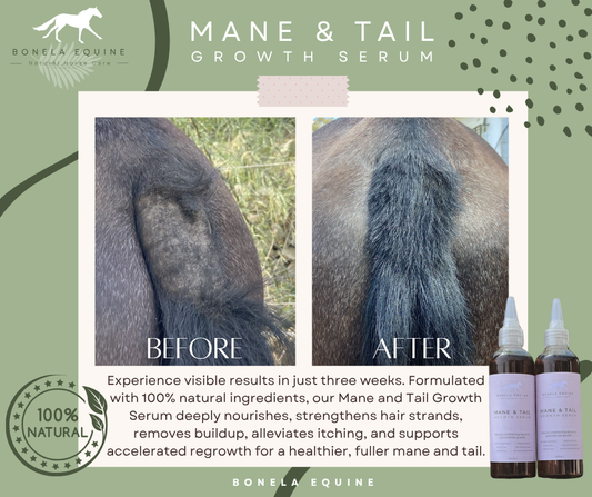 Discover the Power of Nature: How Our Mane and Tail Growth Serum Works Wonders